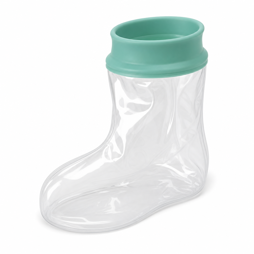 Waterproof Cast Cover for Shower, Reusable TPU Cast Protector Sleeve, Rigid or Soft Rim, Arm Leg Knee Foot Hand, Pool and Bath Use