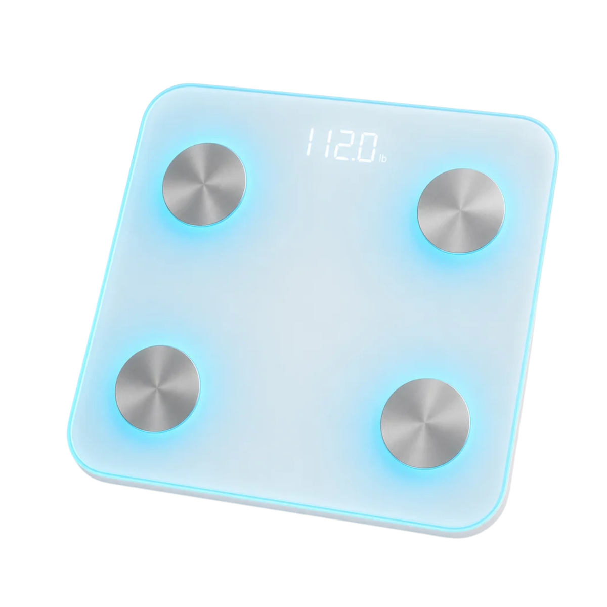 Bluetooth Smart Body Fat Scale Digital Bathroom Scale, App Sync BMI Body Fat Muscle Mass Tracking, Color Display 400 lb Home Fitness Use