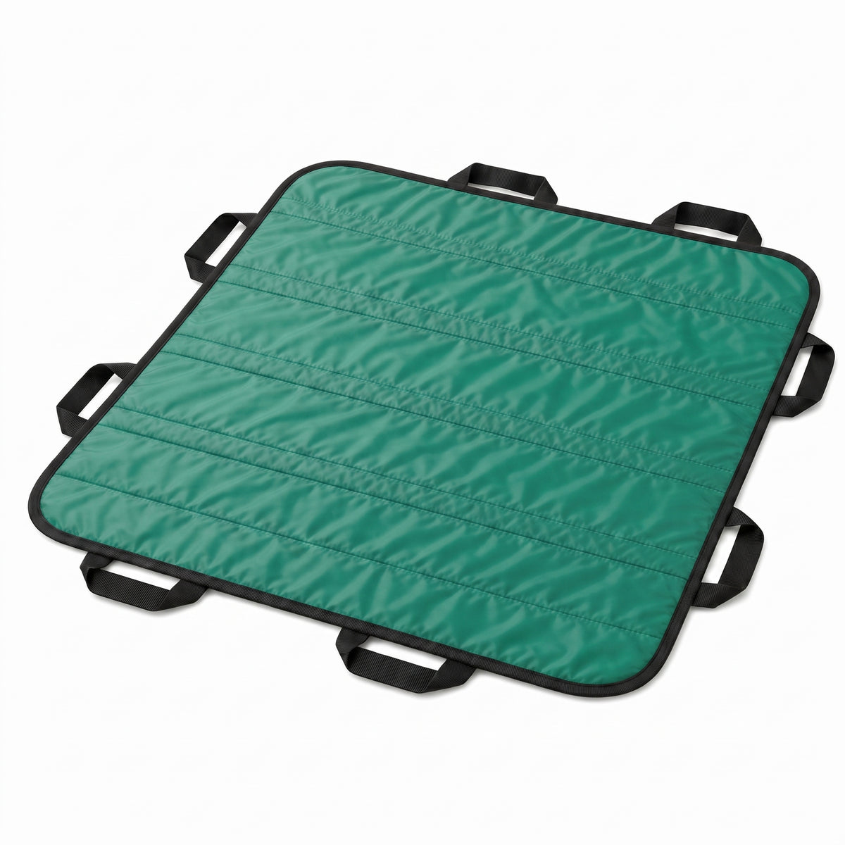 Reusable Nylon Bed Pad Sheet 48 x 40 In, Double-Sided Waterproof with 8 Reinforced Handles, Machine Washable Multi Color Home Bedroom Use