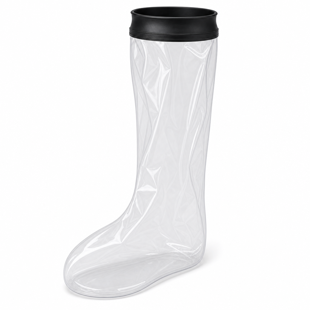 Waterproof Cast Cover for Shower, Reusable TPU Cast Protector Sleeve, Rigid or Soft Rim, Arm Leg Knee Foot Hand, Pool and Bath Use