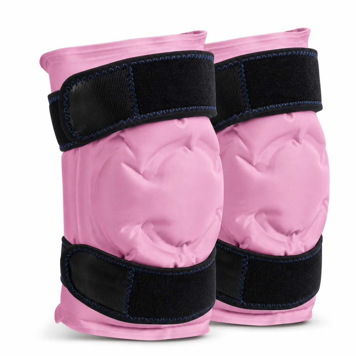 Reusable knee ice pack wrap pair Pink product only