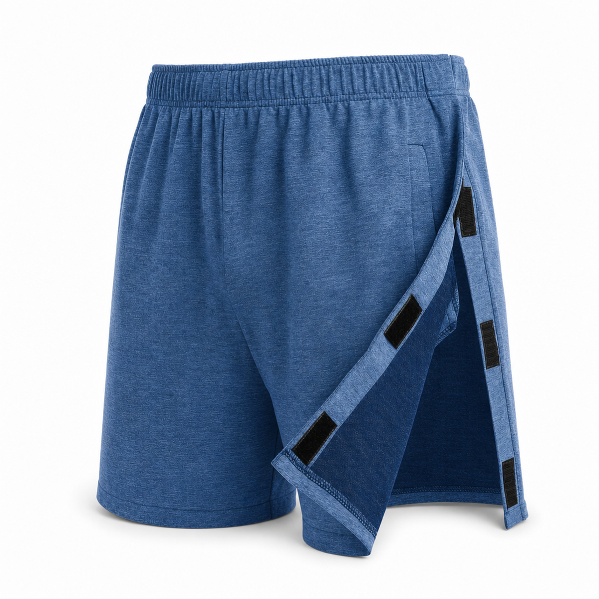 Tear away athletic shorts Heather Blue product only stock