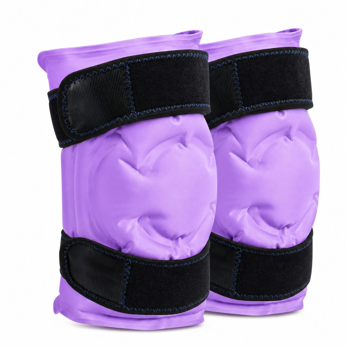 Reusable knee ice pack wrap pair Purple product only