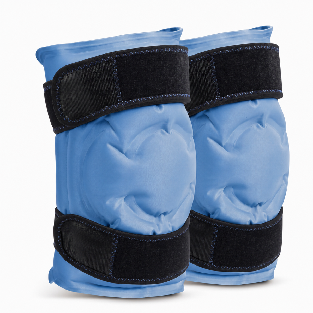 Reusable knee ice pack wrap pair Blue product only
