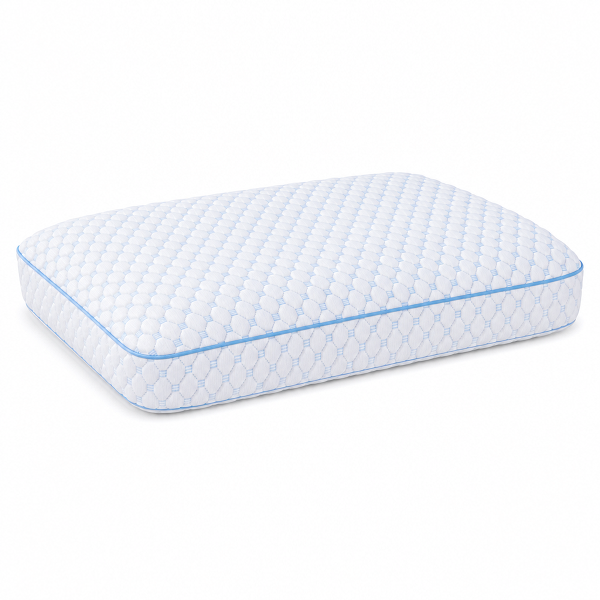 Thin cooling gel pillow 3.25 inch Standard product only