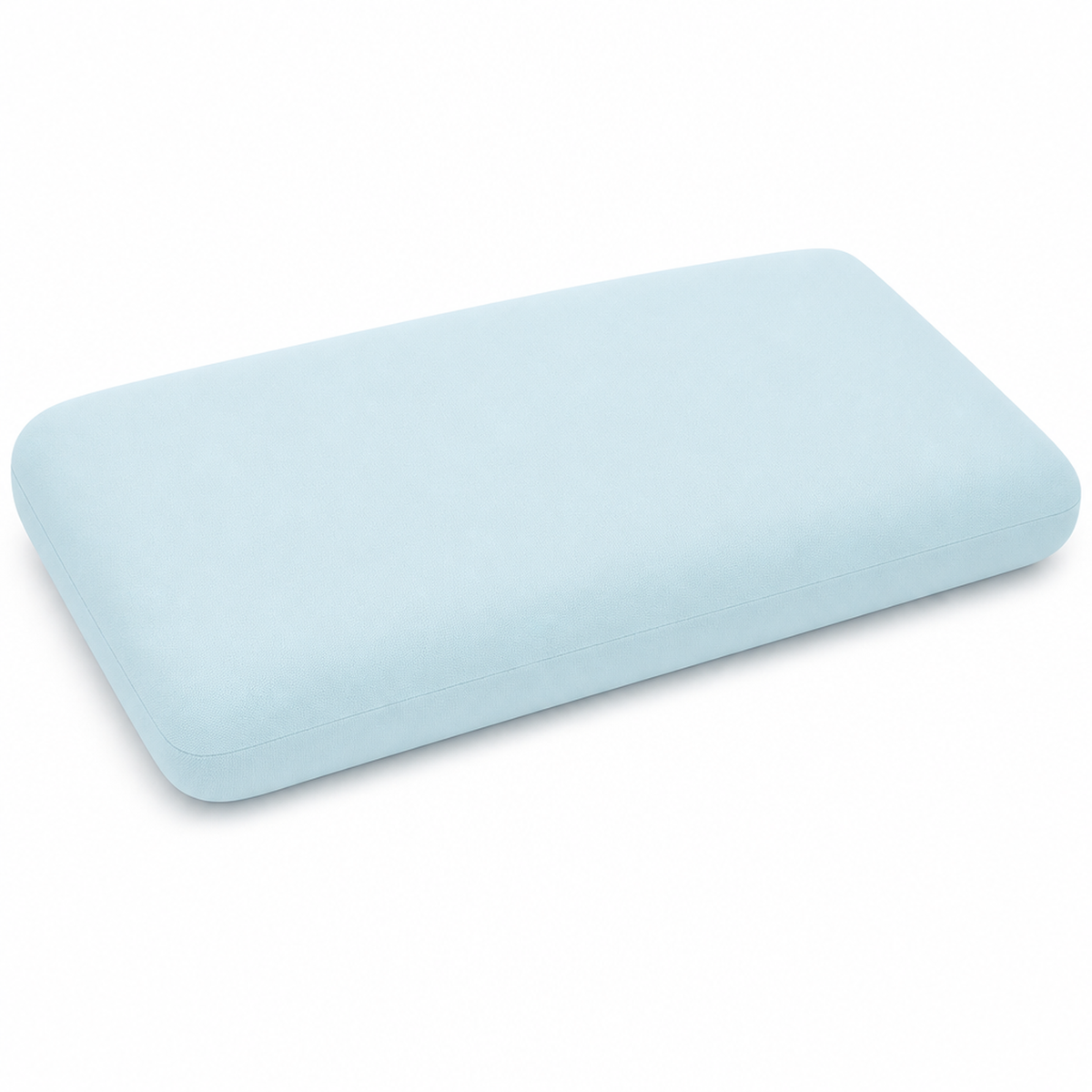 Cooling Memory Foam Pillow, Slow Rebound Open-Cell Foam, Removable Washable Cover, Back Side Stomach Sleep, Standard Queen King